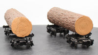 Lionel 6-82849 Logging Disconnect w/Load 2-pack Used Excellent