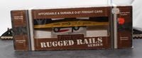 MTH Rugged Rails 33-7603 Chessie Flat Car - with 1957 Corvette  #81130 O SCALE Like New