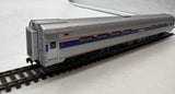 Bachmann 13117 Industries Silver Series 85' Amfleet Passenger Cafe Amtrak Phase V HO SCALE Like New