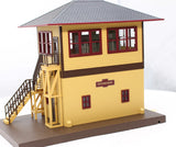 MTH 30-9031 PENNSYLVANIA RAILROAD Switch Tower RailKing O Scale Like New