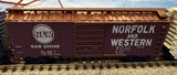 Micro Trains Atlas Mixed Lot 100 Micro Trains Norfolk & Western Boxcar, Borg Warner Reefer and Atlas B&O Boxcar Modern Couplers N Scale  Used Excellent No Box