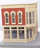 MTH Railking 30-9056 Auto Parts Store Corner Building O SCALE Like New