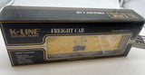 K-Line K642-1091 Baltimore & Ohio Ventilator Reefer Car yellow O SCALE Used Excellent