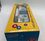 MTH Railking 30-74541 MARS - M&M's Happy Holidays Christmas Scene O SCALE Like New