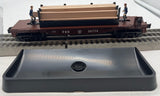 Lionel 6-36774 Pennsylvania PRR Moe & Joe Lumber Flatcar O SCALE Like New