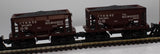 K-Line K6711371A Milwaukee Road Classic Ore Cars 2 O SCALE Used Damaged Box
