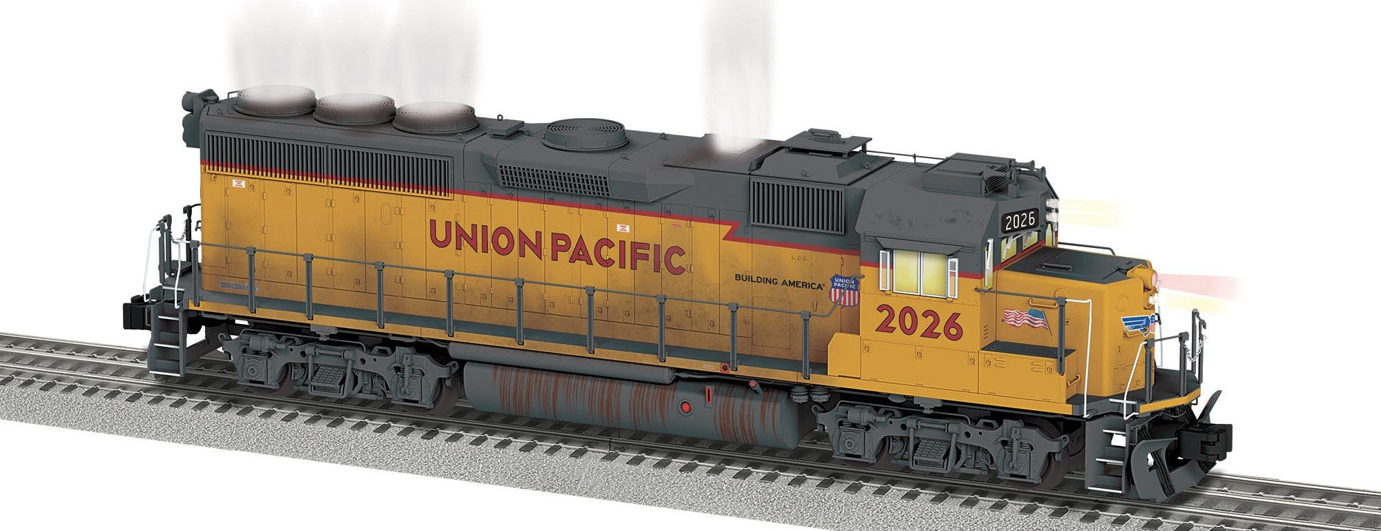 Lionel 2633810 BRADY'S CUSTOM WESTERN PACIFIC WP VISION GP40-2 #1776 A