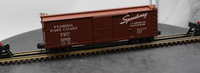 Atlas 8308-4 Florida East Coast 40' USRA Double Sheathed box Car O Scale Like New Damaged Box