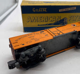Gilbert American Flyer 647 NORTHERN PACIFIC Refrigerator Car American Flyer S Scale Used Excellent Damaged Box