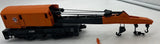 MTH 20-98224, 20-98222 Great Northern GN Crane Tender and Crane Car (Set of 2) O Scale Like New
