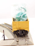 Gilbert 6-48335 Gondola American Flyer Christmas With Trees S Scale Like New