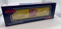 Atlas 2001040-2 U.S. Army 50' 6" Box Car TRAINMAN Yellow/Red O Scale NEW