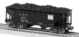 Lionel 2226040 Cambria & Indiana Die-cast AAR 2-Bay Hopper 2-Pack O SCALE NEW