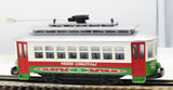 MTH Railking 30-5146 Christmas Bump-n-Go Trolley O SCALE Like New