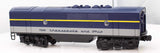 Lionel 6-14541 Chesapeake & Ohio RailSounds F3 Diesel B Unit O SCALE NEW