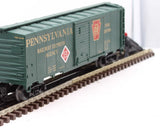Weaver U3504 PRR Railway Express Agency Steel Sided Box car O SCALE Used