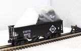 K-Line 6-21356 Erie 2 Bay Operating Hopper w/ 2 loads # 26274 O SCALE Like New