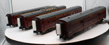 MTH Railking 30-67801 Norfolk & Western 4-Car 60' Streamlined Passenger Set O SCALE Like New