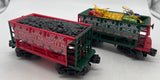Lionel 6-84785 Naughty or Nice Ore Car 2-pack O SCALE Like New