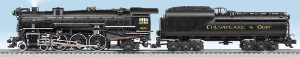 Lionel 6-11128 C&O F-19 SCALE 4-6-2 PACIFIC #490 (TMCC) Steam Locomotive O SCALE Like New