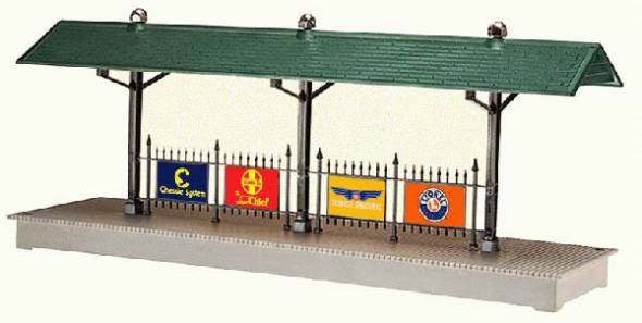 Lionel 6-14096 STATION PLATFORM 2 O SCALE Like New