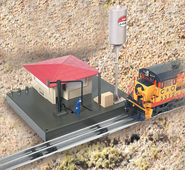 Lionel 6-14156 #415 LION OIL DIESEL FUELING STATION O SCALE NEW