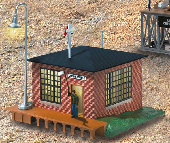 Lionel 6-14166 TRAIN ORDERS BUILDING Operating Classic Accessory O SCALE NEW