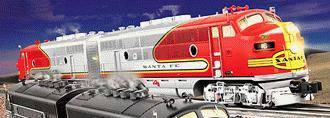 Lionel 6-14536 SANTA FE TMCC F3 DIESEL A-A (PWR & DMY#16) O SCALE NEW