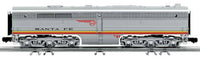 Lionel 6-14587 SANTA FE ALCO PB B-UNIT DUMMY NONPOWERED O SCALE Like New