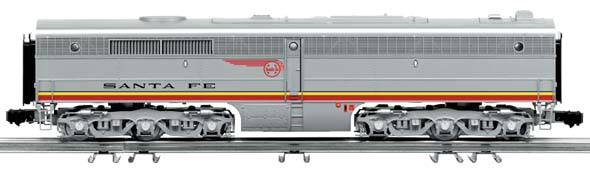 Lionel 6-14587 SANTA FE ALCO PB B-UNIT DUMMY NONPOWERED O SCALE Like New