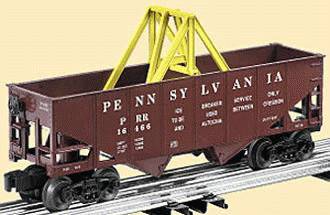 Lionel 6-16466 PENNSYLVANIA 2-BAY HOPPER ICEBREAKER CAR O SCALE Like New