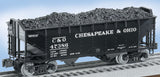 Lionel 6-17083 CHESAPEAKE & OHIO OFFSET HOPPER #47386 O SCALE NEW