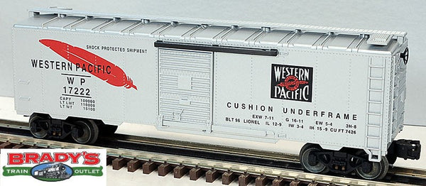 Lionel 6-17222 Western Pacific Standard O Boxcar