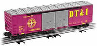 Lionel 6-17273 DETROIT, TOLEDO & IRONTON MODERN BOXCAR w Auto Frames #26852 O SCALE NEW