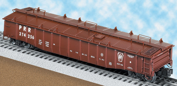 Lionel 6-17461 PENNSYLVANIA PS-5 GONDOLA W/COVERS PRR 374256  #374256 O SCALE Like New