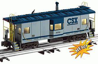 Lionel 6-17632 CSX BAY WINDOW SMOKING CABOOSE 903784 O SCALE NEW