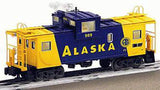 Lionel 6-17654 ALASKA EXTENDED VISION SMOKING CABOOSE O SCALE Like New #1087