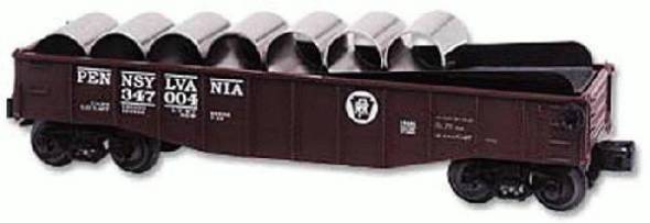 Lionel 6-19485 PENNSYLVANIA O27 GONDOLA (CULVERT) #6342 O SCALE NEW
