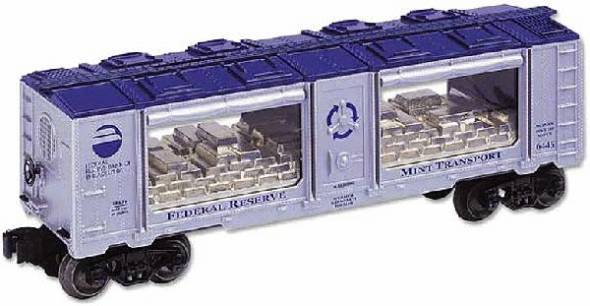 Lionel 6-19676 PHILADELPHIA FEDERAL RESERVE MINT CAR O SCALE NEW
