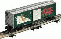 Lionel 6-19998 CHRISTMAS BOXCAR 2001 Seasons Greetings O SCALE NEW