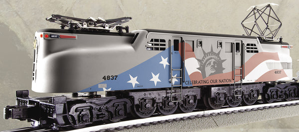 Lionel 6-21701 Star Spangled Conventional GG1 #4837 LIMITED Road Number: 4837 O SCALE NEW