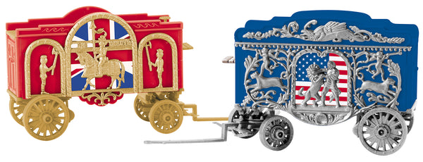 Lionel 6-22411 CIRCUS TABLEAU WAGON SET #2 O SCALE NEW