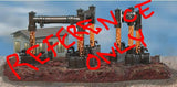 Lionel 6-24112 OIL FIELD WITH BUBBLE TUBES O SCALE Used BROKEN AS IS PARTS ONLY