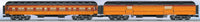 Lionel 6-25516 MILWAUKEE ROAD "OLYMPIAN HIAWATHA" HEAVYWEIGHT PASSENGER CAR 2-PACK O SCALE NEW