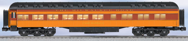 Lionel 6-25517 MILWAUKEE ROAD "OLYMPIAN HIAWATHA" HEAVYWEIGHT STATIONSOUNDS DINER 'Camp Randall' O SCALE NEW