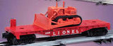Lionel 6-26023 #6816 Flat Car w/ Bulldozer Postwar Celebration