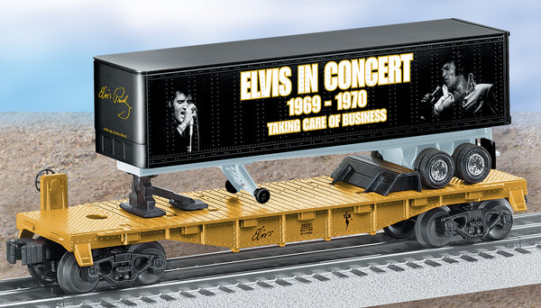Lionel 6-26091 ELVIS O27 FLAT CAR W/TRACTOR & TRAILER O SCALE NEW