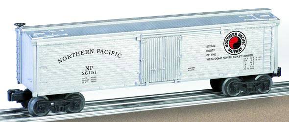 Lionel 6-26151 NORTHERN PACIFIC WOOD-SIDED REEFER #26151 O SCALE Like New