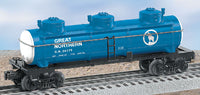 Lionel 6-26179 GREAT NORTHERN THREE-DOME TANK CAR O SCALE Like New