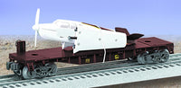 Lionel 6-26301 UPS&REG; O27 FLAT CAR W/AIRPLANE O SCALE NEW